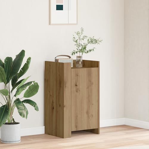 MNISDFL Sideboard Artisan Eiche sideboards Schrank for Wohnzimmer Büro 45x35x75 cm Holzwerkstoff von MNISDFL