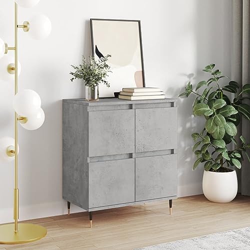 MNISDFL Sideboard Betongrau kleiderschrank Schrank for Büro Schlafzimmer 60x35x70 cm Holzwerkstoff MNISDFL Sideboard Betongrau kleiderschrank Schrank for Büro Schlafzimmer 60x35x70 cm Holzwerkstoff von MNISDFL