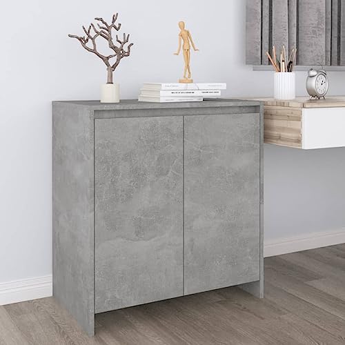 MNISDFL Sideboard Betongrau kommoden gartenschrank for Wohnzimmer Schlafzimmer 70x41x75 cm Holzwerkstoff MNISDFL Sideboard Betongrau kommoden gartenschrank for Wohnzimmer Schlafzimmer 70x41x75 cm Holzwerkstoff von MNISDFL