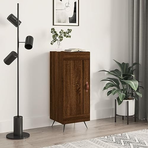MNISDFL Sideboard Braun Eichen-Optik kleiderschrank sideboards for Büro Wohnzimmer 34,5x34x90 cm Holzwerkstoff MNISDFL Sideboard Braun Eichen-Optik kleiderschrank sideboards for Büro Wohnzimmer 34,5x34x90 cm Holzwerkstoff von MNISDFL