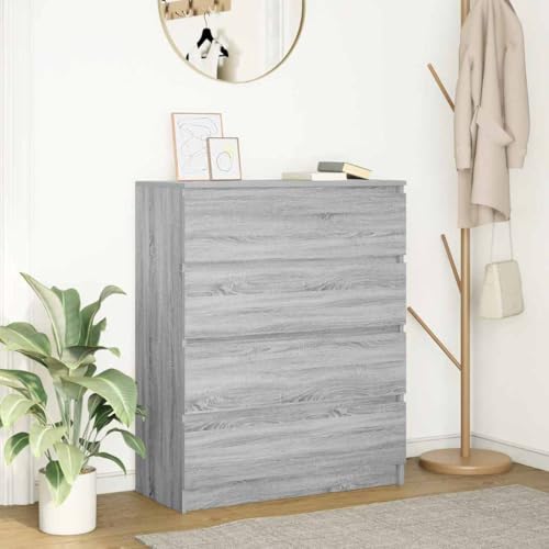 MNISDFL Sideboard Grau Sonoma kommoden gartenschrank for Büro Innenraum 80x35x99 cm Holzwerkstoff MNISDFL Sideboard Grau Sonoma kommoden gartenschrank for Büro Innenraum 80x35x99 cm Holzwerkstoff von MNISDFL
