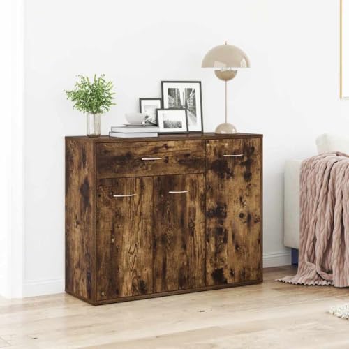 MNISDFL Sideboard Räuchereiche kommoden sideboards for Schlafzimmer Wohnzimmer 88x30x70 cm Holzwerkstoff MNISDFL Sideboard Räuchereiche kommoden sideboards for Schlafzimmer Wohnzimmer 88x30x70 cm Holzwerkstoff von MNISDFL