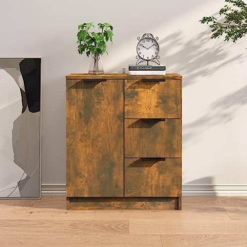 MNISDFL Sideboard Räuchereiche sideboards flurschrank for Büro Innenraum 60x30x70 cm Holzwerkstoff MNISDFL Sideboard Räuchereiche sideboards flurschrank for Büro Innenraum 60x30x70 cm Holzwerkstoff von MNISDFL