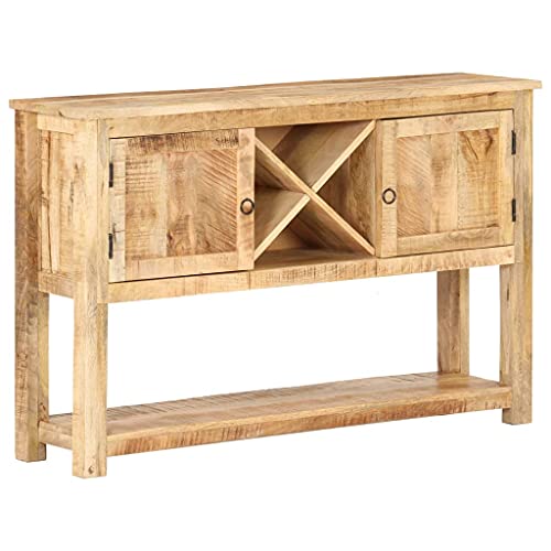 MNISDFL Sideboard sideboards gartenschrank for Büro Innenraum 120x30x76 cm Raues Mangoholz MNISDFL Sideboard sideboards gartenschrank for Büro Innenraum 120x30x76 cm Raues Mangoholz von MNISDFL