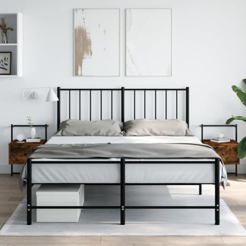 MNISDFL Wand-Nachttische 2 STK. Räuchereiche Bedside Table kommode mit schubladen for Wohnzimmer Zimmer 35x30x51 cm Holzwerkstoff von MNISDFL