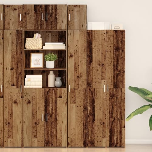 MNISDFL Wandregal Altes Holz gartenschrank flurschrank for Wohnzimmer Schlafzimmer 30x42,5x40 cm von MNISDFL