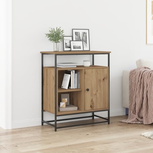 Sideboard Artisan Eiche sideboards Schrank for Innenraum Büro 69x35x80 cm Holzwerkstoff und Stahl Sideboard Artisan Eiche sideboards Schrank for Innenraum Büro 69x35x80 cm Holzwerkstoff und Stahl von MNISDFL