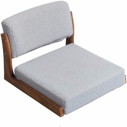 MNJVCFDS Bodenstuhl Tragbarer Bambus Bodenstuhl, Japanischer Stil Tatami Stuhl Mit Rückenlehne, Home Bay Fenster Lazy Rückenlehne Stuhl, Meditation Bodensitz Für Wohnzimmer, von MNJVCFDS