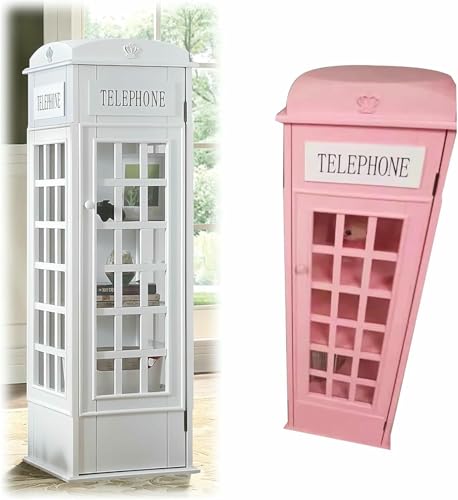 MNJVCFDS Telefonkabine Bücherregal, Kleiner Bodenbuchhandelspeicher, Telefonkabine Aufbewahrungsschrank Organizer Display -Buchhandel MNJVCFDS Telefonkabine Bücherregal, Kleiner Bodenbuchhandelspeicher, Telefonkabine Aufbewahrungsschrank Organizer Display -Buchhandel von MNJVCFDS