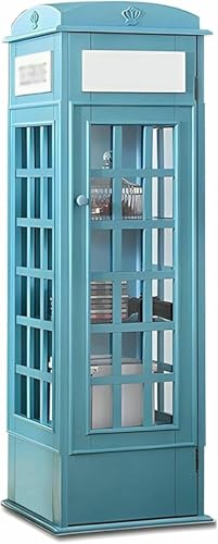 MNJVCFDS Telefonkabine Bücherregal 5-Tier-Holzbuchhandel Freistehende Display-Buchregale Mit Acryltür Wohnzimmer Lagerbuchregal Einheit MNJVCFDS Telefonkabine Bücherregal 5-Tier-Holzbuchhandel Freistehende Display-Buchregale Mit Acryltür Wohnzimmer Lagerbuchregal Einheit von MNJVCFDS