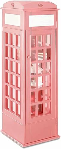 MNJVCFDS Telefonkabine Bücherregal 5-Tier-Holzbuchhandel Freistehende Display-Buchregale Mit Acryltür Wohnzimmer Lagerbuchregal Einheit MNJVCFDS Telefonkabine Bücherregal 5-Tier-Holzbuchhandel Freistehende Display-Buchregale Mit Acryltür Wohnzimmer Lagerbuchregal Einheit von MNJVCFDS