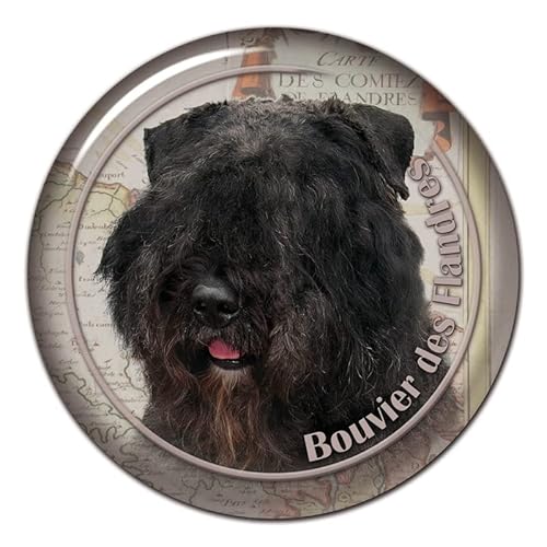 S30462 13CM 15CM 17CM PVC Aufkleber Bouvier Des Flandres Hund V2 Autoaufkleber Wasserdicht für Stoßstange von MNQWMOU