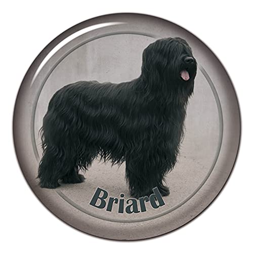 S30474 13CM 15CM 17CM PVC Aufkleber Briard Hund V2 Autoaufkleber Wasserdicht für Stoßstange Heckscheibe (1) von MNQWMOU