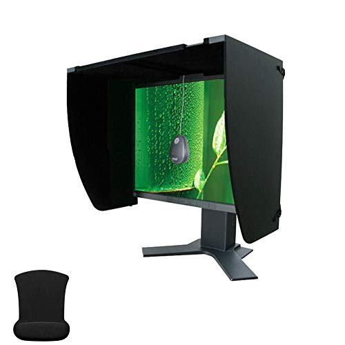 MNSSRN Desktop-Computer-Monitor Hood, Multifunktionale Anti-Streulicht Büro, Design, Spiel und Film, Licht blockierenden Brett, Breite 41-66 cm verstellbar von MNSSRN