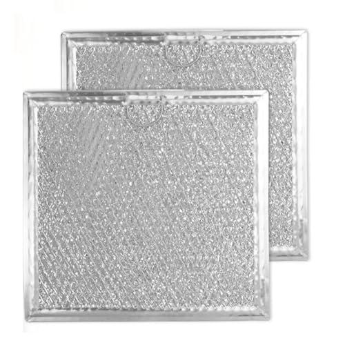 MNUHGYHD Ersatz-Mikrowellenfilter, Mikrowellen-Fettfilter for GE-Fettfilter WB02X11534 for Samsung DE63-00666A, 2er-Pack von MNUHGYHD