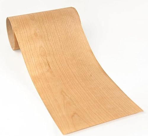 1 stück Natürliche Birke Furnier Lautsprecher Gitarre Dekorative Äußere Haut Möbel Schrank Handgemachte DIY Panel Renovierung Furniere von MNUPL