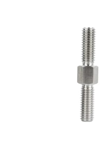 3 Stück M3 M4 304 Edelstahl Links- und Rechtsgewinde Doppelkopf-Gewindestange Doppelendgewinde-Stabbolzen(50mm,M4-3pcs) von MNUPL
