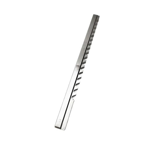 MNUPL 10 mm D Push-Type Keilnut-Räumnadel, metrische Größe, HSS-Hochgeschwindigkeitsstahl und 2 Unterlegscheiben for CNC-Fräser, Metallbearbeitungswerkzeug, Metallschneider von MNUPL