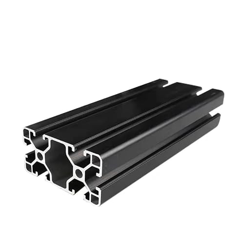 MNUPL 1pc 4080 Aluminum Profile Extrusion European Standard Anodized Linear Rail Aluminum Extrusion 6063 T5 Profile for CNC Printer Parts(Black,350mm) von MNUPL
