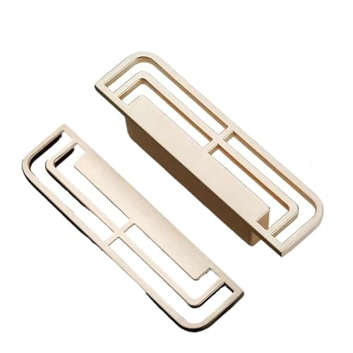 MNUPL Klassische chinesische Schrank-Messing-Hohlgriffe for Vintage-Möbelgriffe, Bücherregal, antike Schubladen-Garderoben-Türknöpfe(Black 64mm) von MNUPL