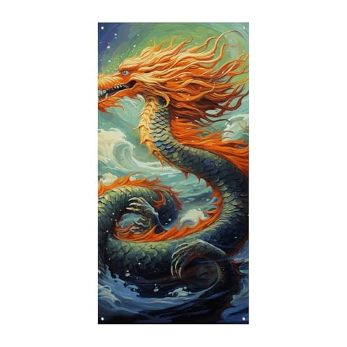 Chinesischer Drache Ölgemälde Türabdeckung Banner Party Dekor Zubehör Veranda Hängendes Banner Personalisierung Party Banner für Urlaub Geburtstag Garten Rasen Chinesischer Drache Ölgemälde Türabdeckung Banner Party Dekor Zubehör Veranda Hängendes Banner Personalisierung Party Banner für Urlaub Geburtstag Garten Rasen von MNVTSKOP