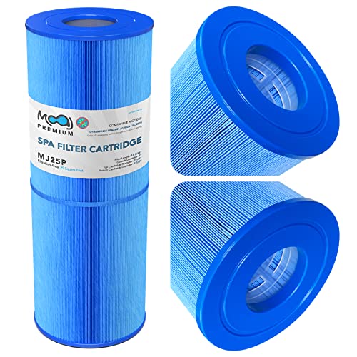 MOAJ Premium Filterpatrone ersetzt PRB25-IN, Unicel C-4326, Filbur FC-2375, Pentair R173429, 3005845, 17-2327, 100586,33521, 25392, 817-2500, G uardian 41 3-106, 5X13 Drop In, Asepsis-Infused, Blau von MOAJ