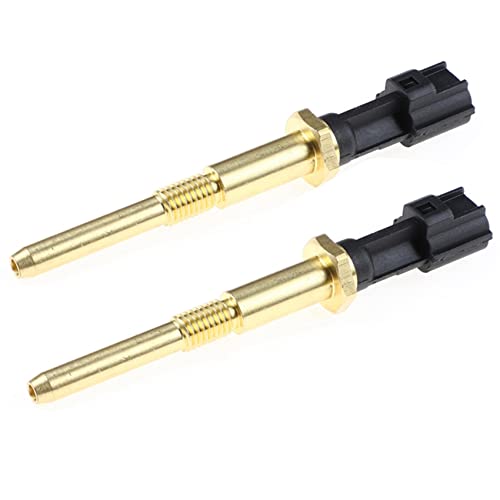 MOALIOI 2 x Wassertemperatursensor für Mercury 1S7F6G004AB 8S4A6G004AA 1S7Z-6G004-AA 5S8257, L3H518840 Long von MOALIOI