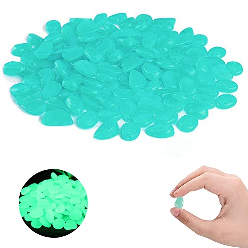 MOAMUN 1000 Stück Leuchtsteine Gärten aus Harz, Fluoreszierende Steine, Dekorative Steine, Grün Leuchtende Kieselsteine Nachtleuchtende Steine für Aquarium Garten Rasen Dekoration, 0.8-1cm (Blau) MOAMUN 1000 Stück Leuchtsteine Gärten aus Harz, Fluoreszierende Steine, Dekorative Steine, Grün Leuchtende Kieselsteine Nachtleuchtende Steine für Aquarium Garten Rasen Dekoration, 0.8-1cm (Blau) von MOAMUN