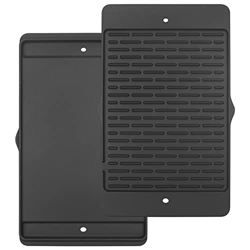 MOASKER 7566 Gusseisen Grillplatte für Weber Genesis 300 330 Serie, Einsatz für Weber Outdoor Grill Schiefer Grillplatte E-310 E-320 E-330 S-310 S-320 S-330 EP-310 EP-320 EP-330 CEP-330 CEP-333 0 von MOASKER