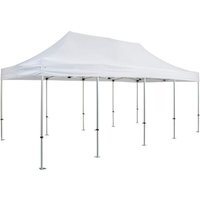4 x 8 m Klappzelt aus Aluminium Weiß 4 x 8 m Klappzelt aus Aluminium Weiß von MOB EVENT PRO