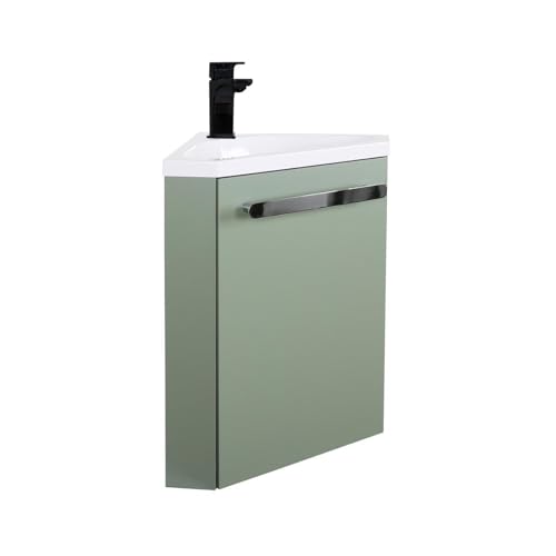 MOB-IN Skino Waschbeckenunterschrank mit schwarzem Waschbecken + Wasserhahn, Schwarz von MOB-IN