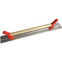 Dressurlineal mit Mondelin-Griff 80x10cm eine Seite gezahnt Dressurlineal mit Mondelin-Griff 80x10cm eine Seite gezahnt von MOB MONDELIN