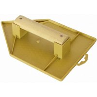 Gelbe spitze Glättekelle 18x27mm Kunststoffgriff Holz mob mondelin - 311132 von MOB MONDELIN