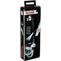 Satz 5 Ringmaulschlüssel mit Ratsche 8-19 - mob - 9008005001 von MOB OUTILLAGE