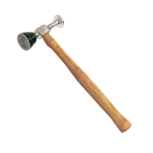 Peddinghaus Drehkraft-Ausbeulhammer 300 g - Aluminiumkopf, Hickorystiel, Spiralkontur für Materialstärken 0.2-1.0 mm von Peddinghaus
