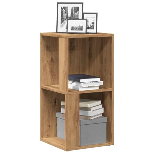Eckregal Artisan-Eiche 33x33x67 cm Holzwerkstoff, Aktenschrank Sideboards Mehrzweckschrank Vorratsschrank Geeignet für Wohnzimmer Wohnheim Hotel Schlafzimmer Eckregal Artisan-Eiche 33x33x67 cm Holzwerkstoff, Aktenschrank Sideboards Mehrzweckschrank Vorratsschrank Geeignet für Wohnzimmer Wohnheim Hotel Schlafzimmer von MOBCANT