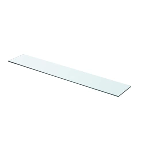 MOBCANT Regalboden Glas Transparent 70x12 cm, Wanddeko Wall Shelf Hängeregal Regalbrett Verwendbar für Schlafzimmer Arbeitszimmer Waschküche Wohnzimmer MOBCANT Regalboden Glas Transparent 70x12 cm, Wanddeko Wall Shelf Hängeregal Regalbrett Verwendbar für Schlafzimmer Arbeitszimmer Waschküche Wohnzimmer von MOBCANT