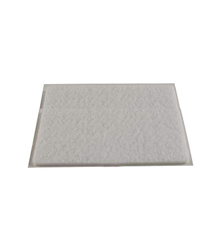 Filzgleiter für Möbel, Größe 100 x 100 mm, Farbe Weiß, 1 Stück von MOBILA