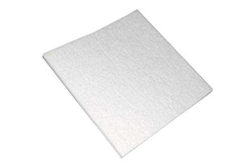 MOBILA Klebepads quadratisch 100 x 100 mm - weiß - 1 Stück von MOBILA