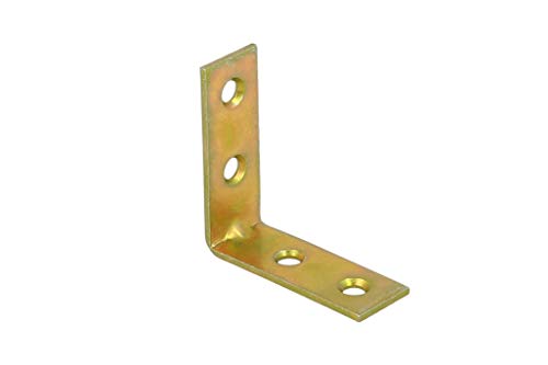 Mobila RS00626 Steckplatten, verzinkter Stahl, 30 x 30 mm, 4 Stück von MOBILA