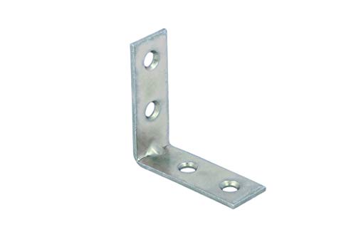 Mobila RS00640 Schrägplatte, verzinkt, 30 x 30 mm, 4 Stück von MOBILA