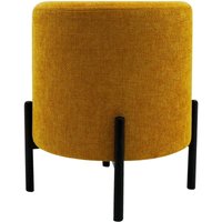 Hocker Rebecca Mobili Cerro 43,5x38x38 Polyestergewebe Stahl Gelb Schwarz Modern Hocker Rebecca Mobili Cerro 43,5x38x38 Polyestergewebe Stahl Gelb Schwarz Modern von MOBILI REBECCA