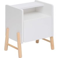 Kinder-Nachttisch Rebecca Mobili Kelen 49x40x30 mdf Kiefern Weiß Braun Kinder-Nachttisch Rebecca Mobili Kelen 49x40x30 mdf Kiefern Weiß Braun von MOBILI REBECCA