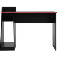 Mobili Rebecca - Rebecca Mobili Gaming-Schreibtisch pc Tisch Schwarz Rot Holz Modernes Design mit Zubehör Mobili Rebecca - Rebecca Mobili Gaming-Schreibtisch pc Tisch Schwarz Rot Holz Modernes Design mit Zubehör von MOBILI REBECCA