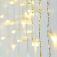 Mobili Rebecca - Rebecca Mobili Lichtervorhang Warmweiß 90 LEDs für drinnen und draußen von MOBILI REBECCA