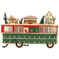 Rebecca Mobili Adventskalender in Form eines Holzzuges mit 24 Schubladen und Lichtern Geschenkidee Rebecca Mobili Adventskalender in Form eines Holzzuges mit 24 Schubladen und Lichtern Geschenkidee von MOBILI REBECCA