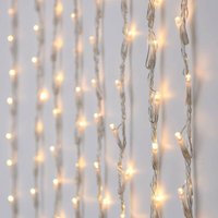 Mobili Rebecca - Rebecca Mobili Lichterketten-Wasserfall 220 Warmweiße LEDs Weihnachtsdeko für Zuhause Draußen von MOBILI REBECCA