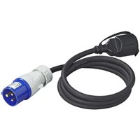 Adapterkabel 150cm 3x25mm von cee stecker auf schuko steckdose von MOBILIBRICO