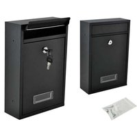 Briefkasten s6237 - schwarz 66121350 von MOBILIBRICO