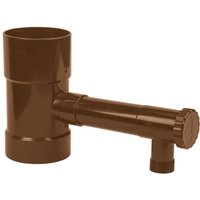 Regensammler Schwanenhals Braun 100 mm von MOBILIBRICO
